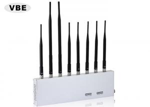 China Wifi Cell Phone Signal Jammer 12 Watts Transmission Power, GPS Wifi Mobile Phone Signal Blocker, Wireless Signal Jammer on sale