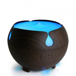 Quality Wood Essential Oil Diffuser 600ML Cool Mist Humidifier Quiet Nebulizer for sale