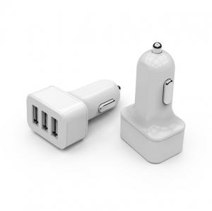 Quality 5V4.4A 22W Multi Usb Car Charger Adapter with 3 USB Port Output for sale
