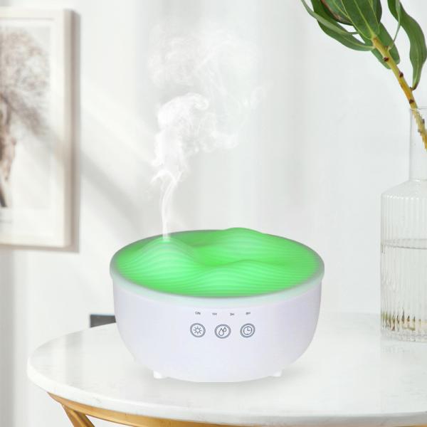 FCC ROHS Cool Mist Air Humidifier , 500ml Manual Aroma Diffuser