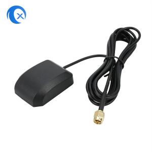 China SMA Male Connector 28dBi External GPS Active Antenna on sale