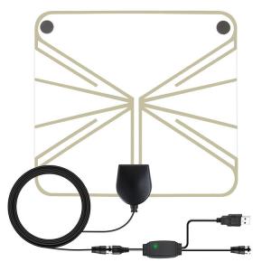China Local Channels Amplified Indoor Hdtv Antenna 4K 1080P VHF UHF With Signal Amplifier on sale