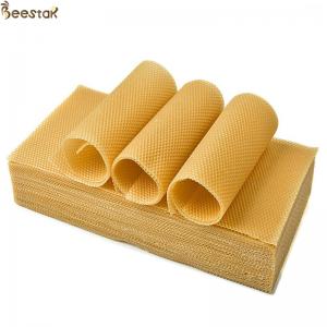 China Natural Honeycomb Beeswax Foundation Sheets C Organic For Making Candle on sale