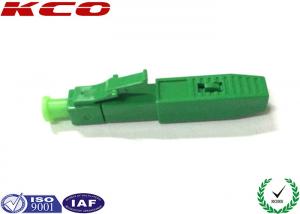 Quality Home Fiber Optic Cable Lc Connector Quick Assembly Single Mode Green Color for sale