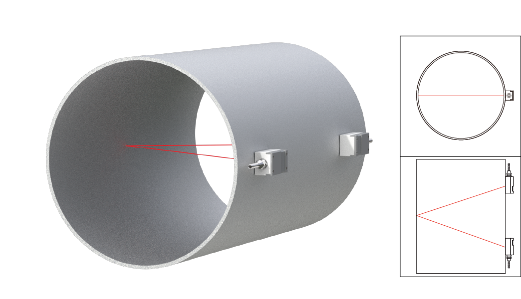 ST501 PT100 Ultrasonic Energy Meter Clamp On Type Employing Transit Time Technology for Liquid Flow Measurement in Pipes