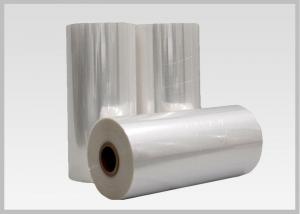 Quality 45mic Thermal Heat  PVC Shrink Film Rolls , Pvc Shrink Wrap Film For Plastic Bottle Label for sale