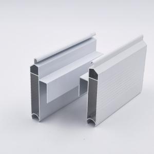 Quality 6063-T5 Customized Aluminum Alloy Rolling Shutter Door Slat And Track Profiles For Garage for sale