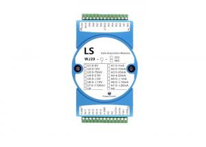 Quality LS-WJ29 AD DA Converter 16-CH Analog Signal To RS485/232 Modbus Converters for sale