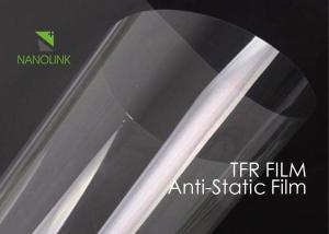 China Anti Static PET Film For Heat Transfer Print / Silicone Coated Low Surface Resistivity on sale