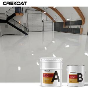 Quality Fast Drying Epoxy Floor Paint Colors Epoxy Flake Coating Non Ambering for sale