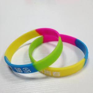 Quality Fashion Design Colorful Silicone Bracelets for man/kid/woman for sale