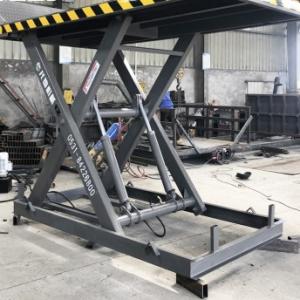 China high performance  Stationary Static Hydraulic Scissor Lift Table 1000kg on sale
