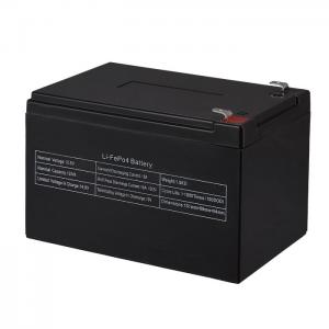 Quality 12.8V 12ah AA Cell Solar Lithium Storage Battery IP65 Overcurrent Protection for sale