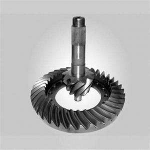 Quality C45E 1030 Carbon Steel Roller Mill Bevel Pinion Gear with quenched and tempered steel for sale