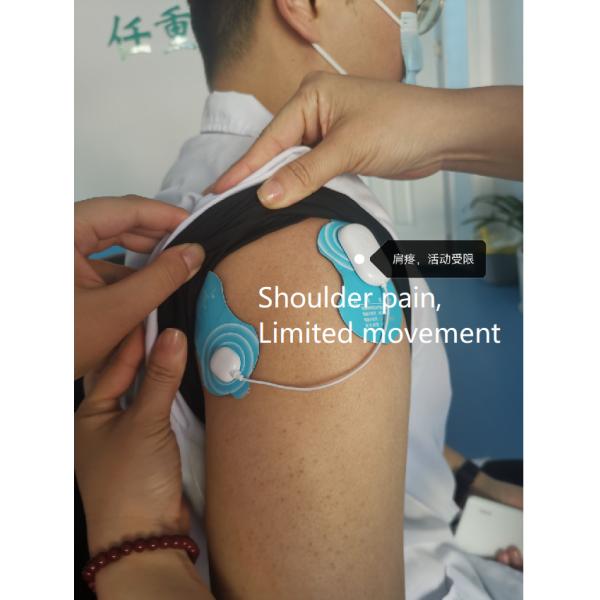 Low frequency mic-electric current therapy post