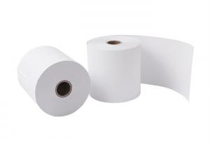 Quality High Definition Wear Resistant 65gsm 57mm Thermal Paper Rolls for sale