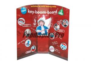 Quality Early Learning Musical Instruments Custom Standee Cardboard Point Of Sale Display Stands for sale