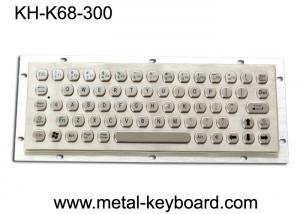 China Dustproof Metal Computer Keyboard , Stainless Steel Keyboard 68 Key Buttons on sale
