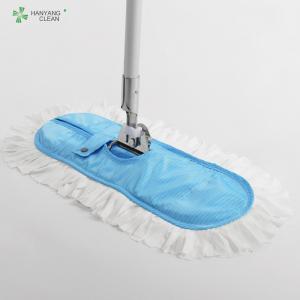 Quality factory High Quality Anti Static ESD Microfiber Cleanroom Cleaning Mop for sale