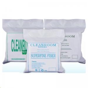 Quality dustproof Lint Free Cleanroom Microfiber Wiper Cleaning Glasses for sale