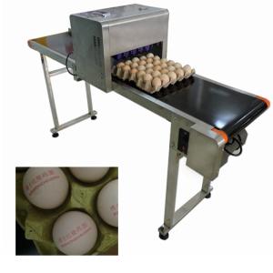Easy To Operate Egg Batch Number Printer With Computer Software Control