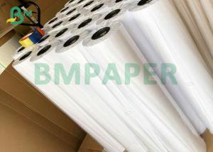China 80g Engineer Drawing Paper CAD Plotter Paper 3'' 150m Carton Packing on sale