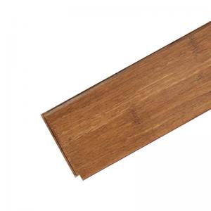 Quality Easy Installer Carbonized Bamboo Flooring With Hidden Fastener Clip Decking Floor for sale