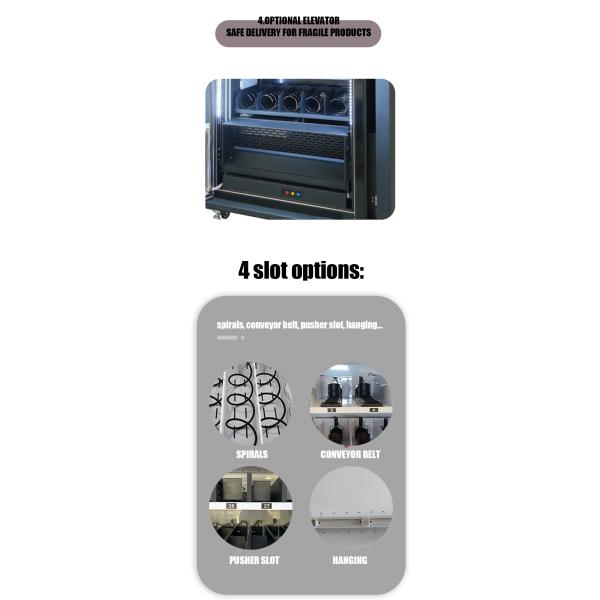 Cola Pepsi Sprite Bottled Canned Vending Machine With Cooling System Advertising Screen
