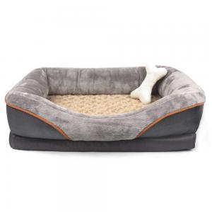 China 35D SGS Silentnight Orthopedic Dog Bed Couch With Zipper on sale