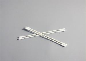 Quality Double Head Industrial Long Stick Cotton Swabs Cleanroom Wooden Cotton Swab for sale