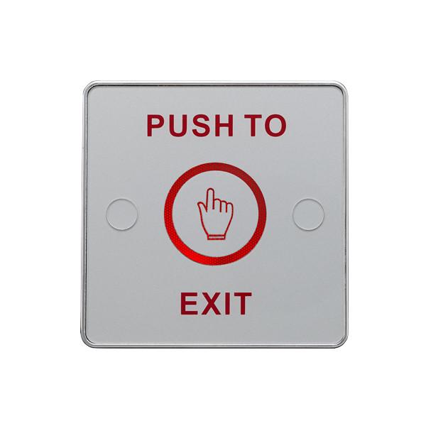 Buy Golden color metallic surface door Exit button access control system Push door release switch panic button for Alarm at wholesale prices