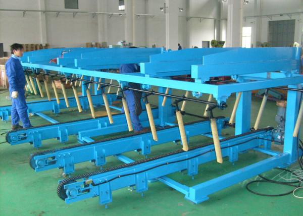Buy 6-12m Auto Stacker Accessory Equipment For Color Steel Roof Sheet Roll Forming Machine at wholesale prices