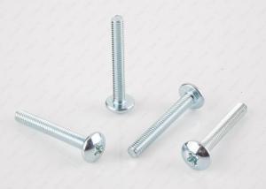Quality Slotted Metric Machine Screws Truss Head Carbon Steel DIN Standard for sale