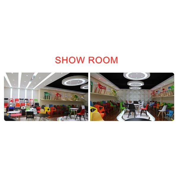 Leisure Chair With Armrest Metal Leg PP Dining Arm Chair Polypropy Plastic Chair