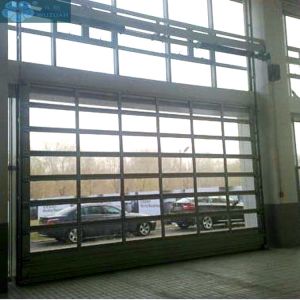 Buy cheap 220V 2.5mm Galvanized Steel PC Glass Panel Garage Doors from wholesalers