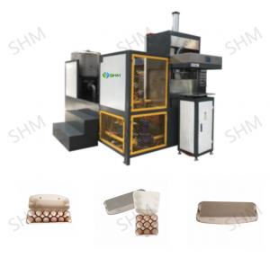 Quality Small Egg Carton Making Machine Production Line 25KW Semi Automatic for sale