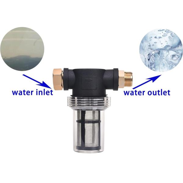 20 Mesh Stainless Steel Water Sediment Filter For Pressure Washer Inline Strainer