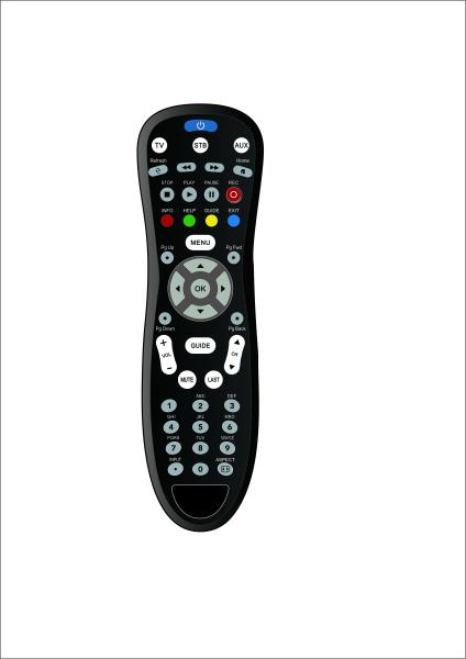 Buy Powerful Multi Manual Language Remote Control For TV Permanent Memory Function at wholesale prices