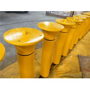 Buy cheap Low Friction 140mm Belt Conveyor Rollers Vee Type Carrying Idler from wholesalers