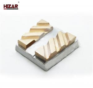 China Concrete No120 Grit 140x30mm Diamond Grinding Blocks Frankfurt Abrasive on sale
