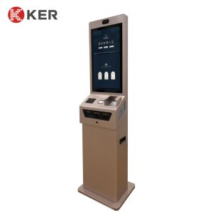 Buy cheap Room Cards Dispenser 27 Inch Hotel Self Check In Kiosk from wholesalers