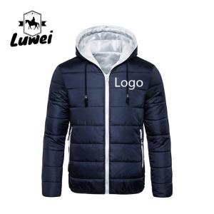 Quality Bubble Puffer Cotton Padded Jackets Zip Up Plus Size Softshell Winter Coat for sale