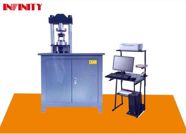 Buy 370mm Maximum Spacing Concrete Components Compression Test Machine with ±1% Relative Error at wholesale prices