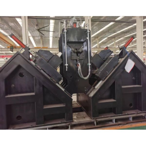 40mm Max Drilling Diameter Cnc Angle Steel Drilling Machine Line With External Cooling