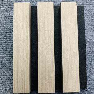 Quality Natural Veneer Oak Sound Proof Acoustic Panels Decorative Acoustic Wood Wall Panel for sale