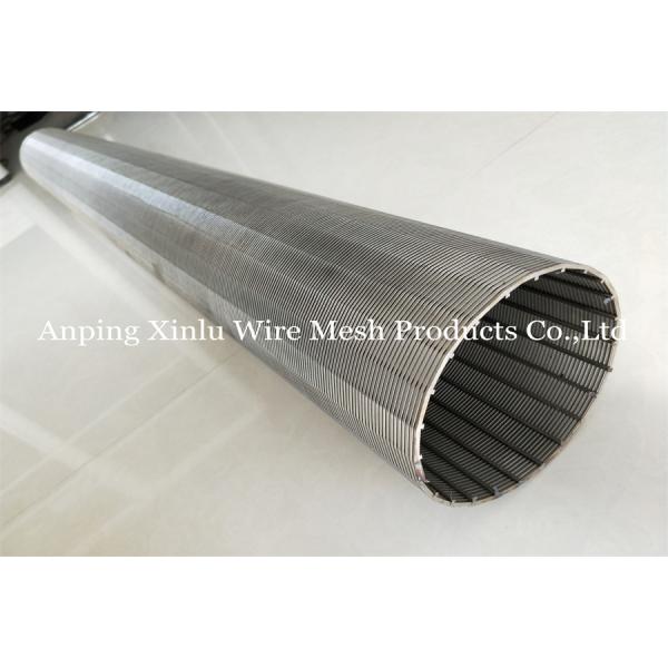 300 Micron V Wire Johnson Screen Slotted Filter Pipe For Water Well