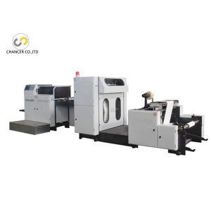 Buy cheap Automatic V bottom small brown kraft food paper bag making machine from wholesalers