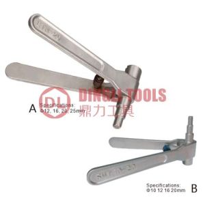 China 2 Piece Mini Manual Pipe Expander Tool 10mm-25mm DL-1232-10 For Expand Capillary Tube on sale