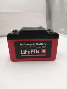 Quality 300CCA Lithium Phosphate Rechargeable Battery 3Ah 12 Volts For Motorcycle Start Battery for sale