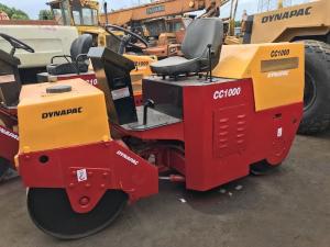 Quality Used Dynapac Road Roller Cc1000  Speed 9km / Hour With Flexible Working Skills for sale